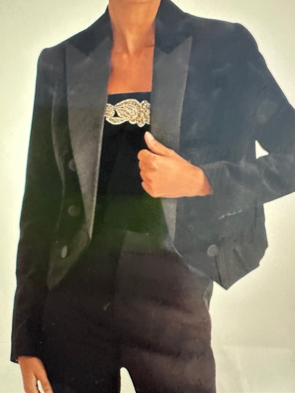 NWT. Lauren Ralph Lauren Tuxedo Jacket